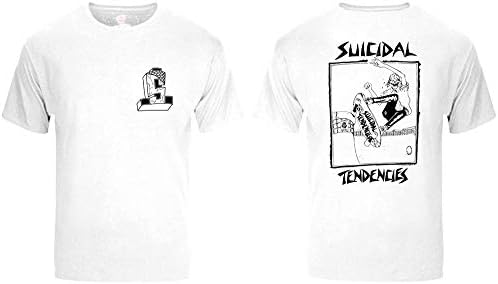 Suicidal Tendencies Official FlipSkull T-Shirt + Sticker Black